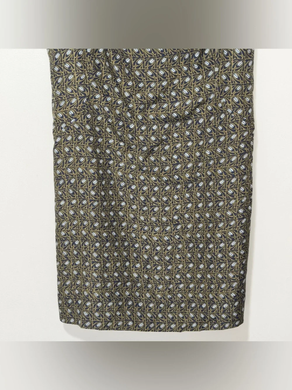 Tory Burch Green Silk Harriet Short Sleeve Dress Women's Size 8 Green